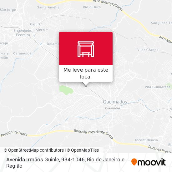 Avenida Irmãos Guinle, 934-1046 mapa