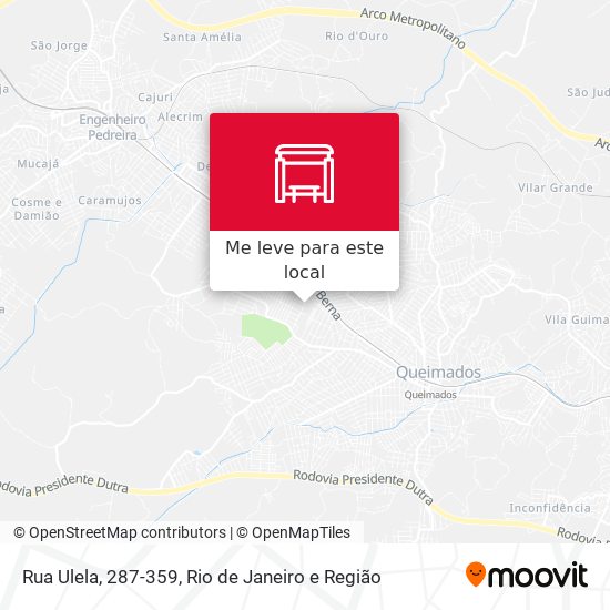 Rua Ulela, 287-359 mapa