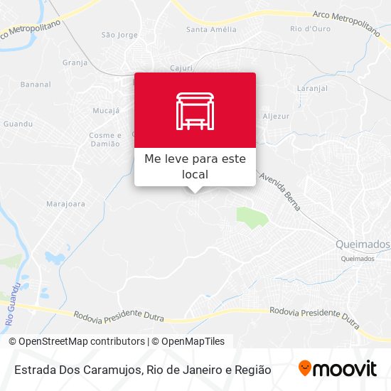 Estrada Dos Caramujos mapa