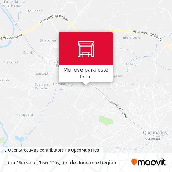 Rua Marselia, 156-226 mapa