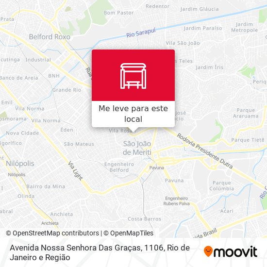 Avenida Nossa Senhora Das Graças, 1106 mapa