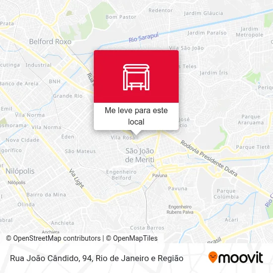 Rua João Cândido, 94 mapa