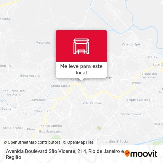 Avenida Boulevard São Vicente, 214 mapa