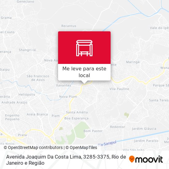 Avenida Joaquim Da Costa Lima, 3285-3375 mapa