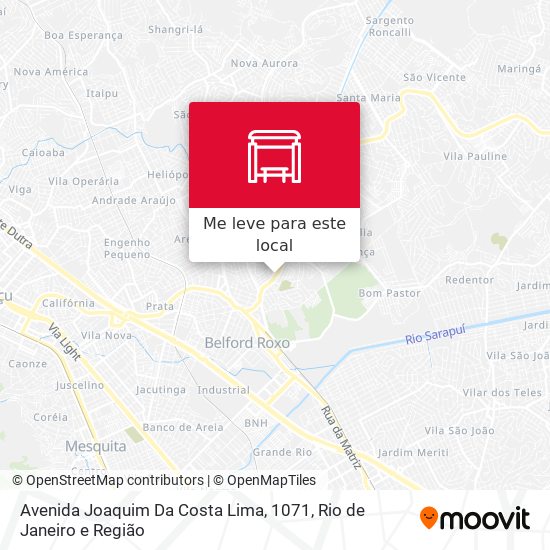 Avenida Joaquim Da Costa Lima, 1071 mapa