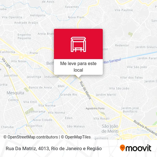 Rua Da Matriz, 4013 mapa