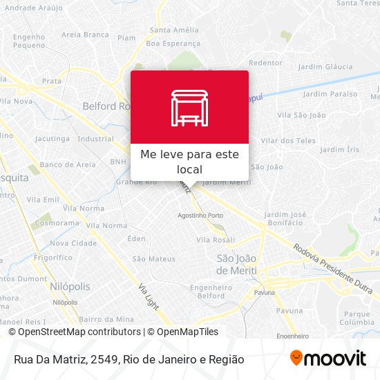 Rua Da Matriz, 2549 mapa