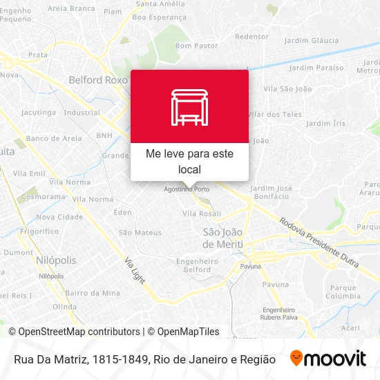Rua Da Matriz, 1815-1849 mapa