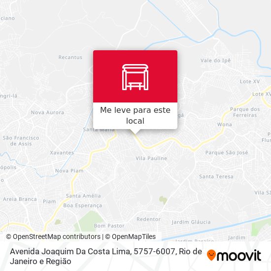 Avenida Joaquim Da Costa Lima, 5757-6007 mapa