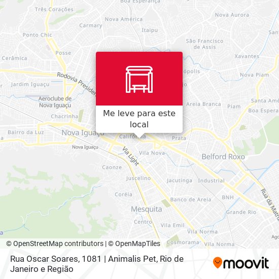 Rua Oscar Soares, 1081 | Animalis Pet mapa