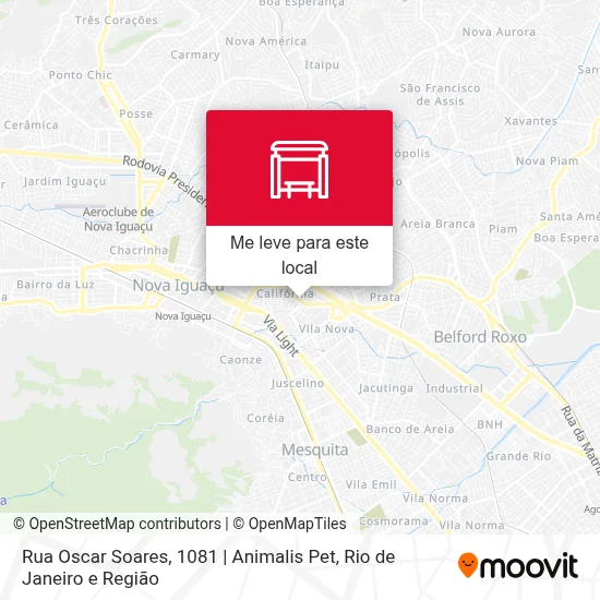 Rua Oscar Soares, 1081 | Animalis Pet mapa