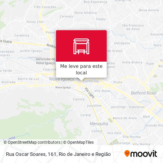 Rua Oscar Soares, 161 mapa