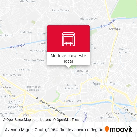 Avenida Miguel Couto, 1064 mapa