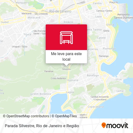 Parada Silvestre mapa