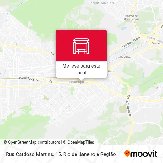 Rua Cardoso Martins, 15 mapa