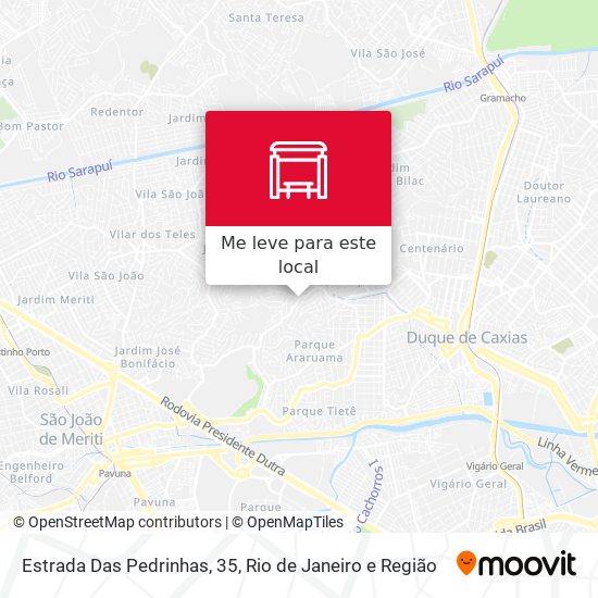 Estrada Das Pedrinhas, 35 mapa