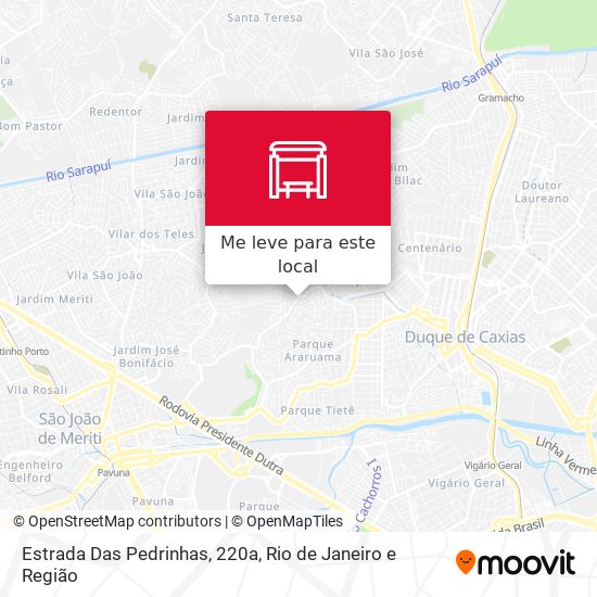 Estrada Das Pedrinhas, 220a mapa