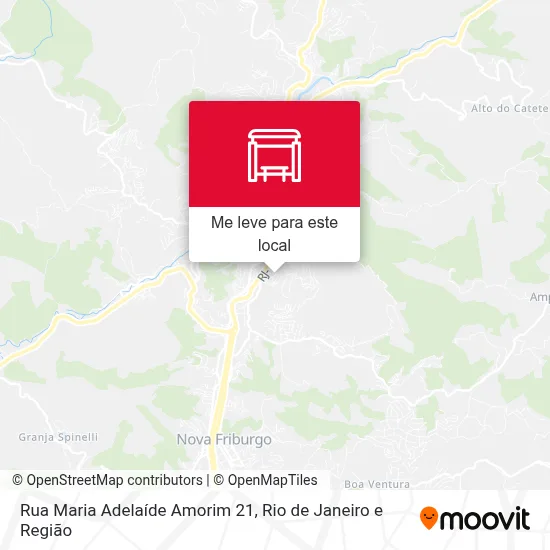 Rua Maria Adelaíde Amorim 21 mapa