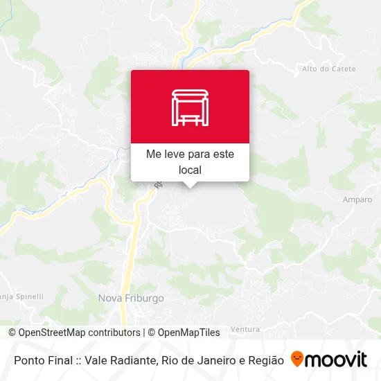 Ponto Final :: Vale Radiante mapa