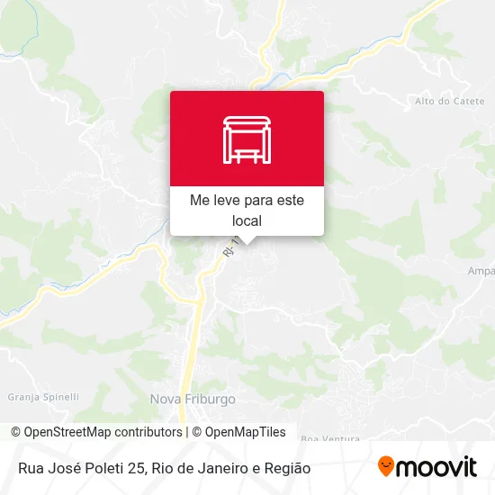 Rua José Poleti 25 mapa
