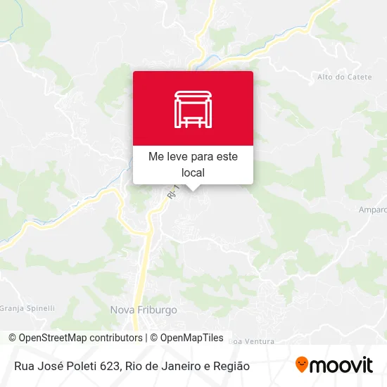 Rua José Poleti 623 mapa