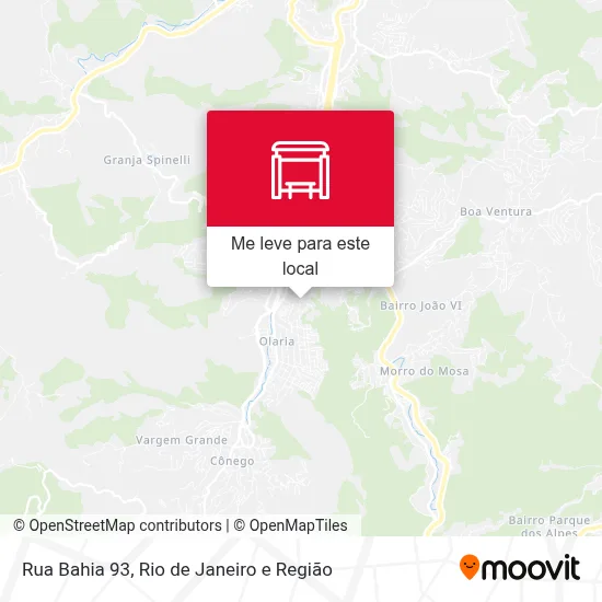 Rua Bahia 93 mapa