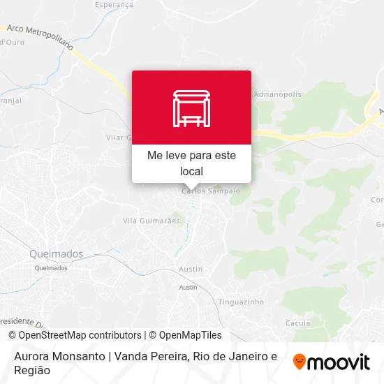 Aurora Monsanto | Vanda Pereira mapa