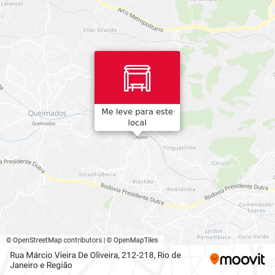 Rua Márcio Vieira De Oliveira, 212-218 mapa