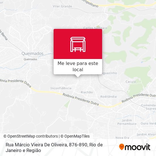 Rua Márcio Vieira De Oliveira, 876-890 mapa