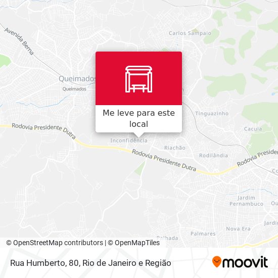 Rua Humberto, 80 mapa