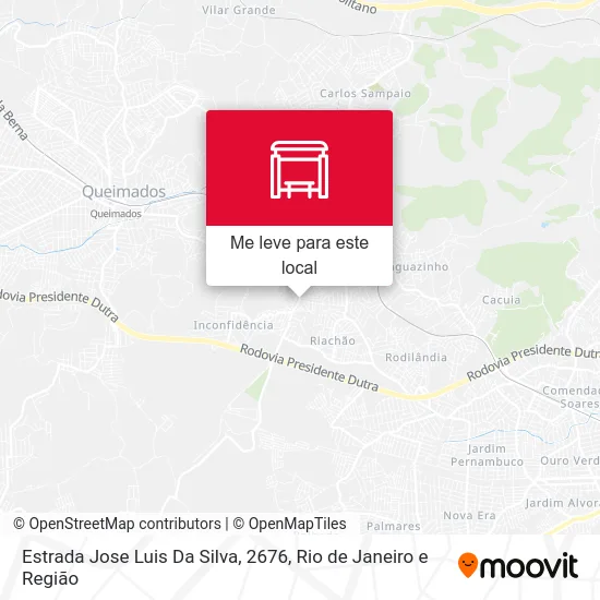 Estrada Jose Luis Da Silva, 2676 mapa