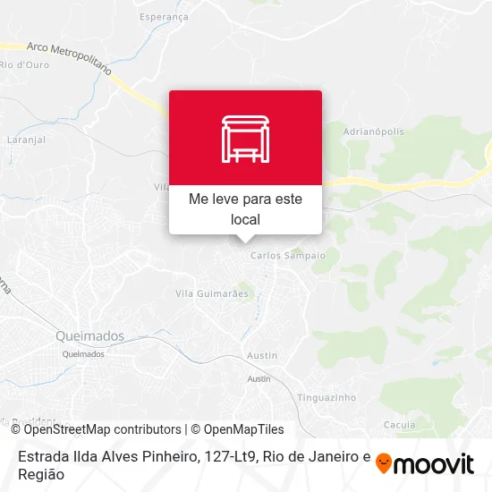 Estrada Ilda Alves Pinheiro, 127-Lt9 mapa