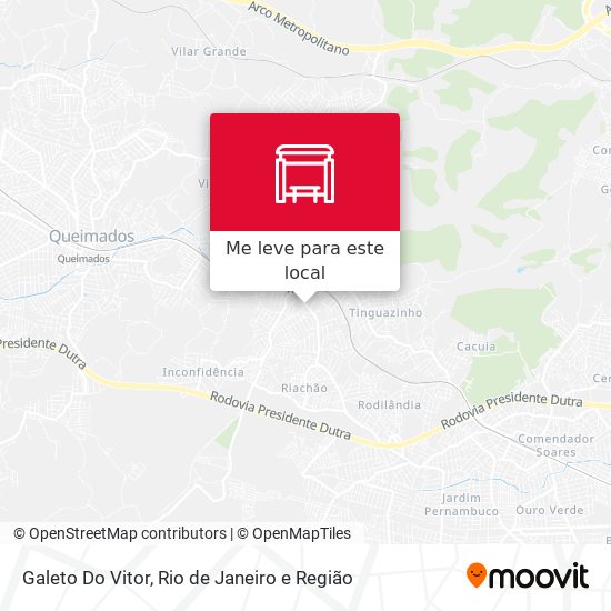 Galeto Do Vitor mapa