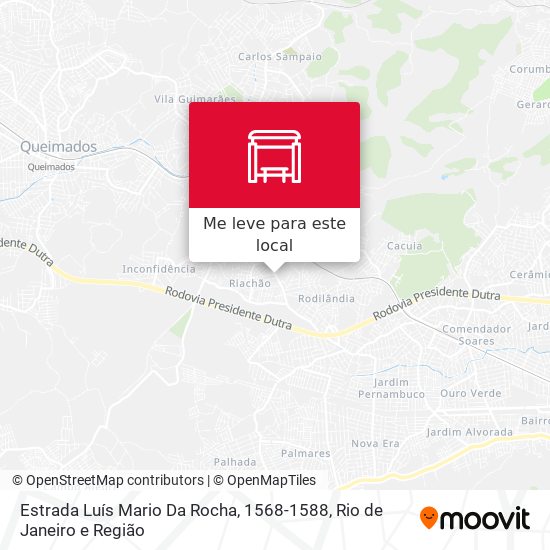 Estrada Luís Mario Da Rocha, 1568-1588 mapa