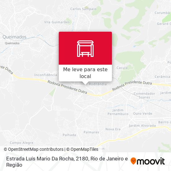 Estrada Luís Mario Da Rocha, 2180 mapa