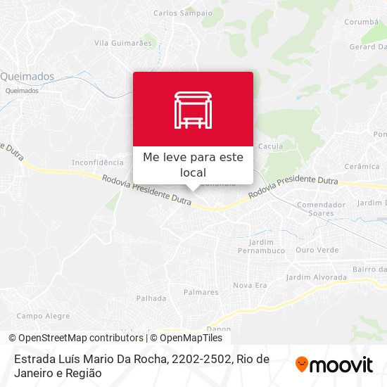 Estrada Luís Mario Da Rocha, 2202-2502 mapa