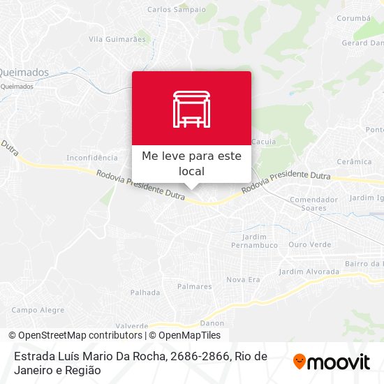 Estrada Luís Mario Da Rocha, 2686-2866 mapa