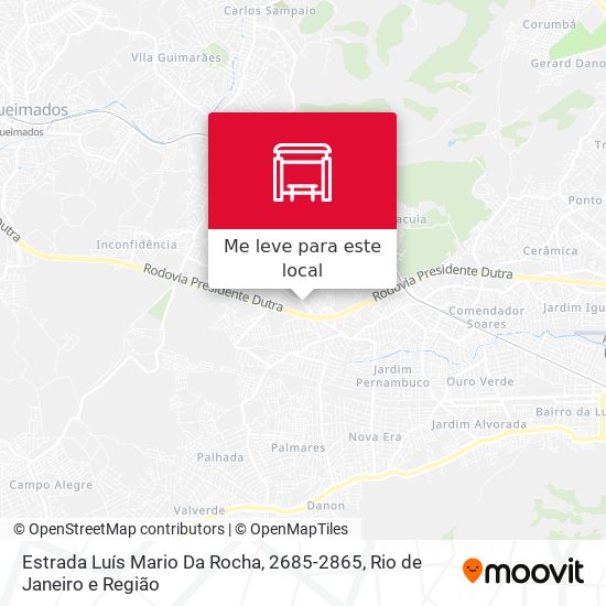 Estrada Luís Mario Da Rocha, 2685-2865 mapa