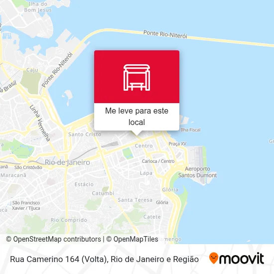 Rua Camerino 164 (Volta) mapa