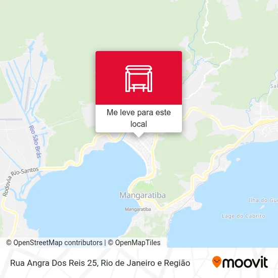 Rua Angra Dos Reis 25 mapa