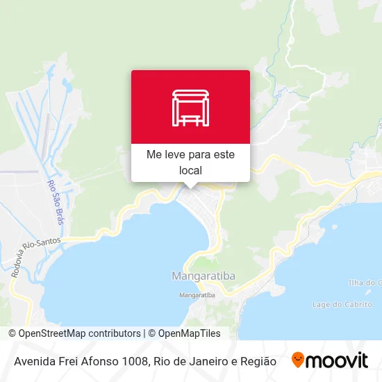 Avenida Frei Afonso 1008 mapa