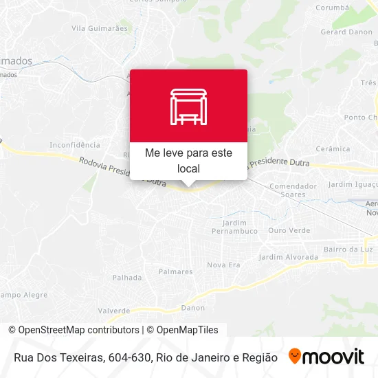Rua Dos Texeiras, 604-630 mapa