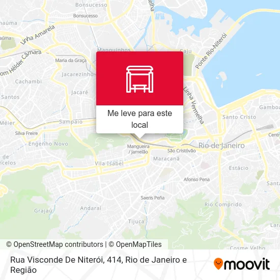 Rua Visconde De Niterói, 414 mapa