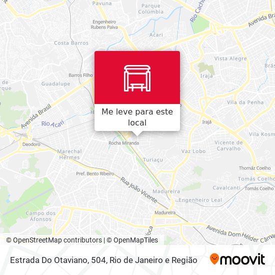 Estrada Do Otaviano, 504 mapa
