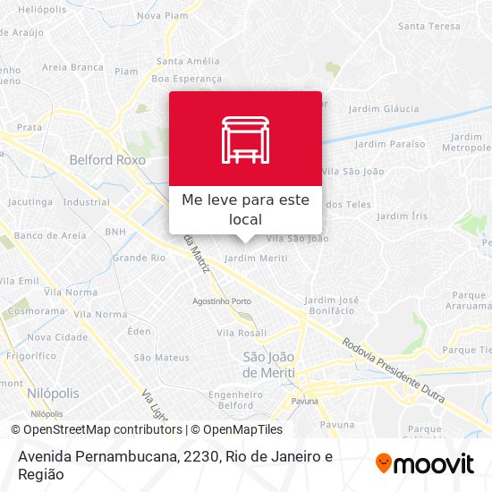 Avenida Pernambucana, 2230 mapa