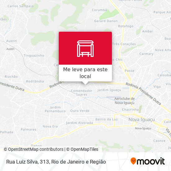Rua Luíz Silva, 313 mapa