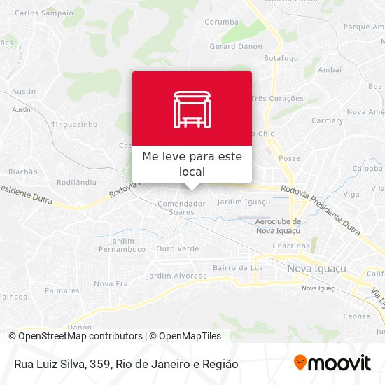 Rua Luíz Silva, 359 mapa