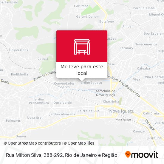 Rua Milton Silva, 288-292 mapa