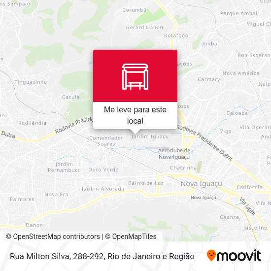 Rua Milton Silva, 288-292 mapa