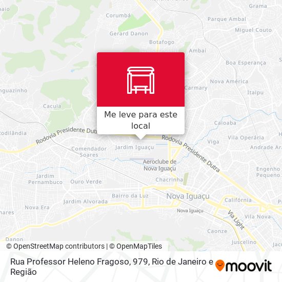 Rua Professor Heleno Fragoso, 979 mapa